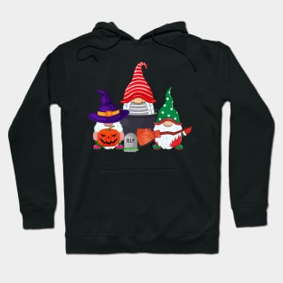 Halloween Gnomes Cute Autumn Pumpkin Fall Hoodie